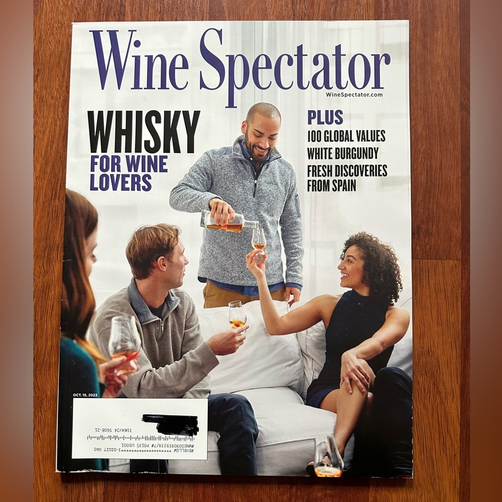 Wine Spectator Magazine - October 15, 2023